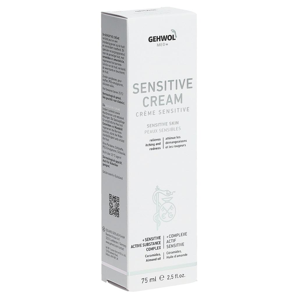 GEHWOL MED® Crème Sensitive, GW MED® Sensitive Creme, 75 ml GB/F/NL/D