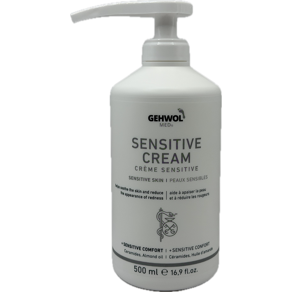 GEHWOL MED® Crème Sensitive, GEHWOL MED® Crema Sensitiva, 500 ml GB/F/NL/I/D