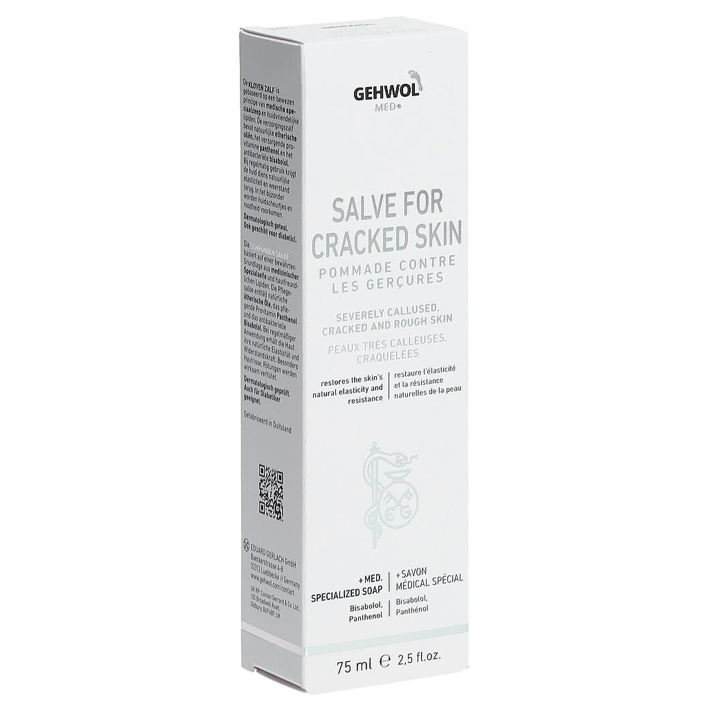 GEHWOL MED® Pommade contre les gerçures, GW MED® Schrunden Salbe, 75 ml GB/F/NL/D
