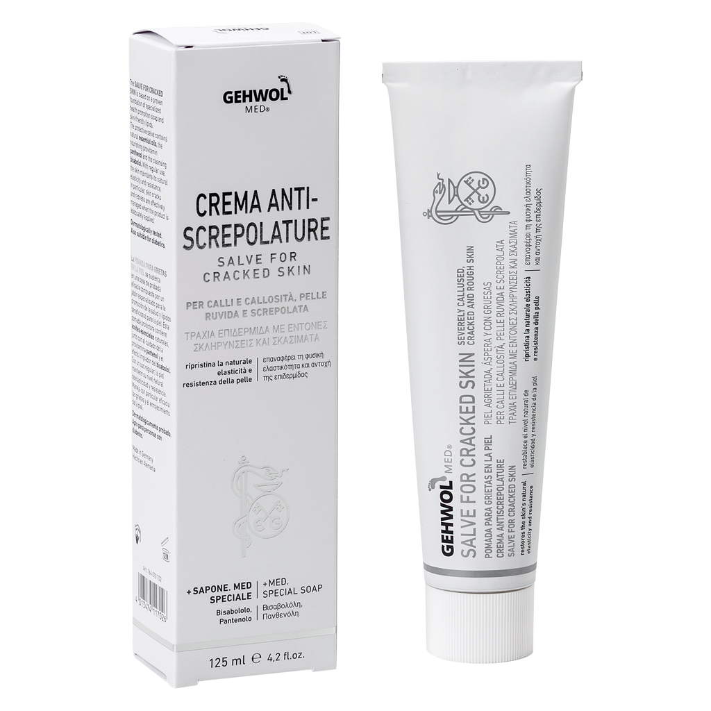 GEHWOL MED® Pommade contre les gerçures, GW MED® Schrunden Salbe, 125 ml GB/F/NL/D