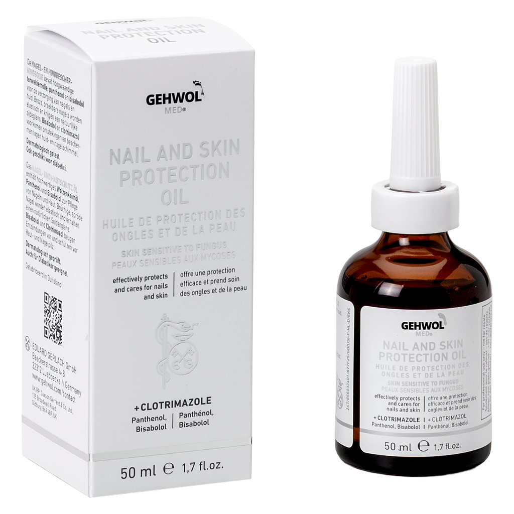 GEHWOL MED® Huile de protection des ongles et de la peau, GW MED® Nagel- und Hautschutz Öl, 50 ml GB/F/NL/D
