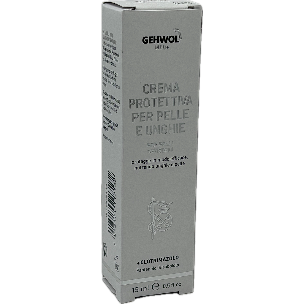 GEHWOL MED® Crema protettiva per pelle e unghie, GW MED® Nagel- und Hautschutz Creme, 15 ml D/I 