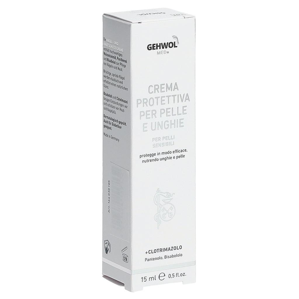 GEHWOL MED® Crema protettiva per pelle e unghie, GW MED® Nagel- und Hautschutz Creme, 15 ml D/I 