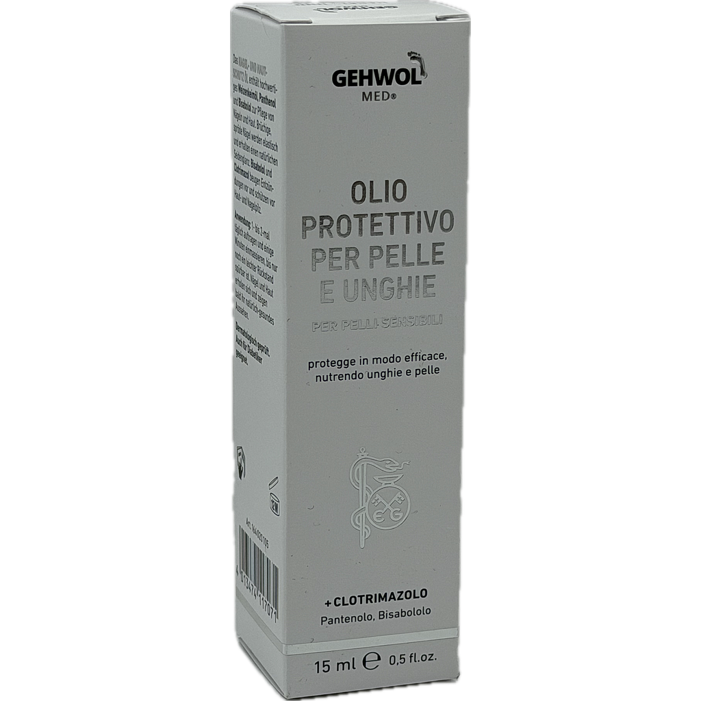 GEHWOL MED® Olio protettivo per pelle e unghie, GW MED® Nagel- und Hautschutz Öl, 15 ml D/I