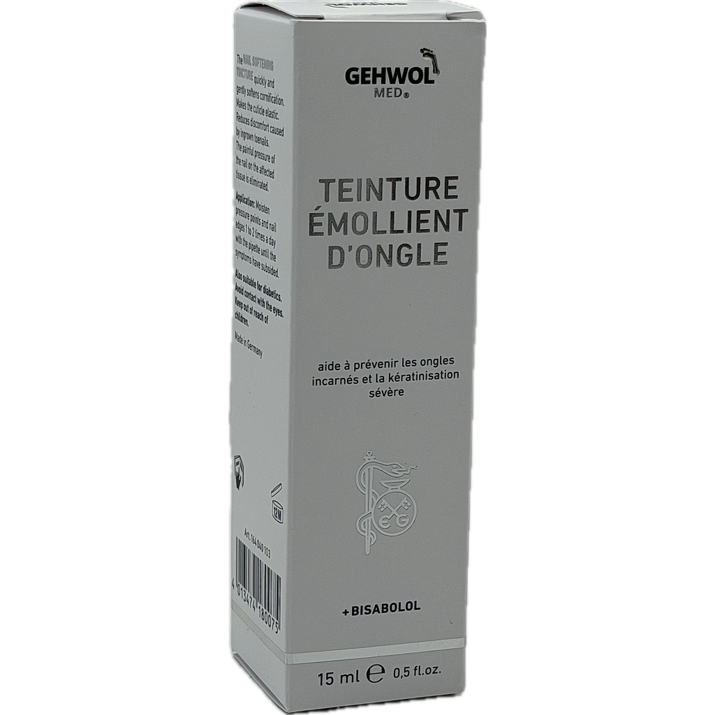 GEHWOL MED® Teinture émollient d'ongle, GW MED® Nagelweicher Tinktur, 15 ml GB/F