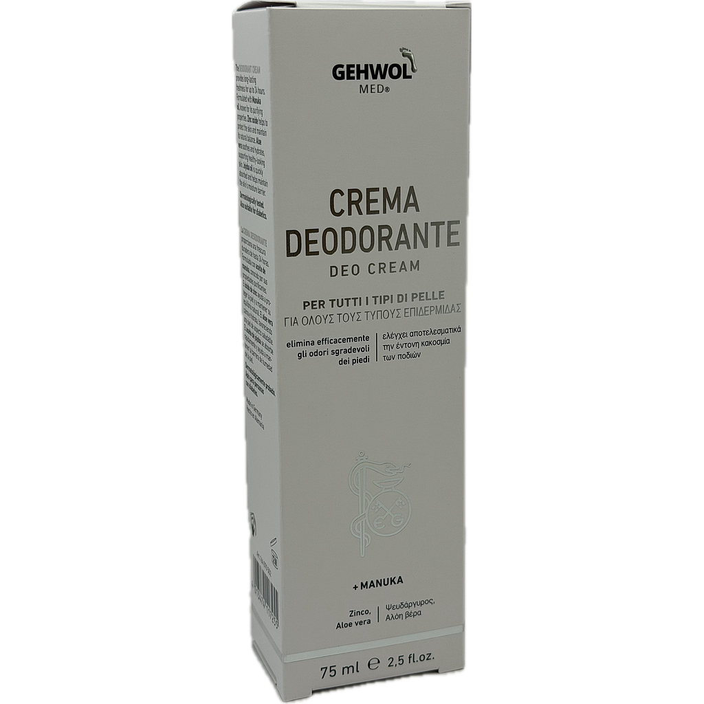 GEHWOL MED® Crema deodorante, GW MED® Deo Creme, 75 ml I/GR/GB/ES
