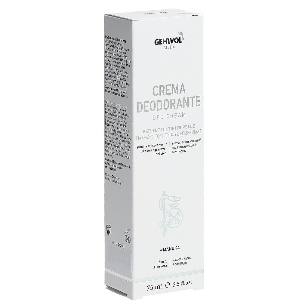 GEHWOL MED® Crema deodorante, GW MED® Deo Creme, 75 ml I/GR/GB/ES