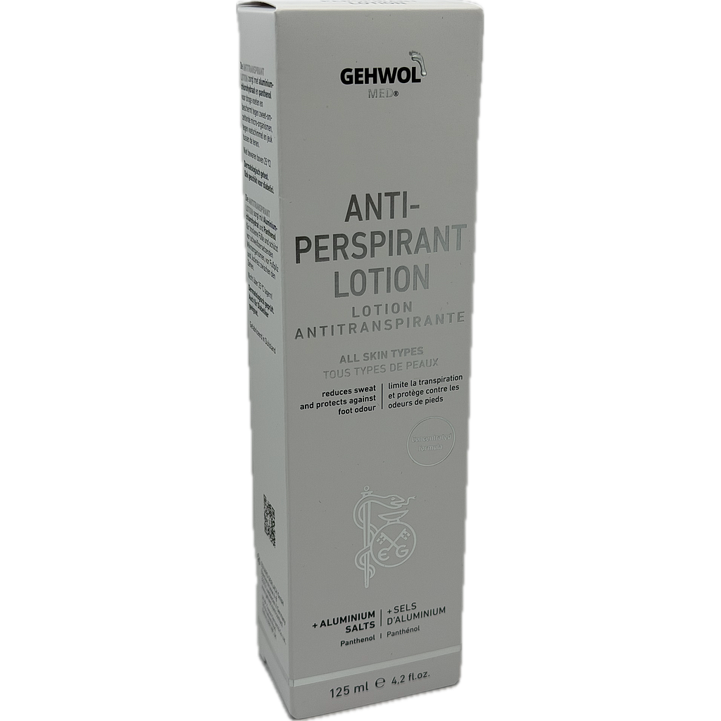 GEHWOL MED® Lotion Antitranspirante, 125 ml GB/F/NL/D