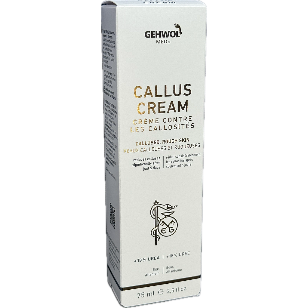 GEHWOL MED® Crème contre les callosités, GW MED® Hornhaut Creme, 75 ml GB/F/NL/D