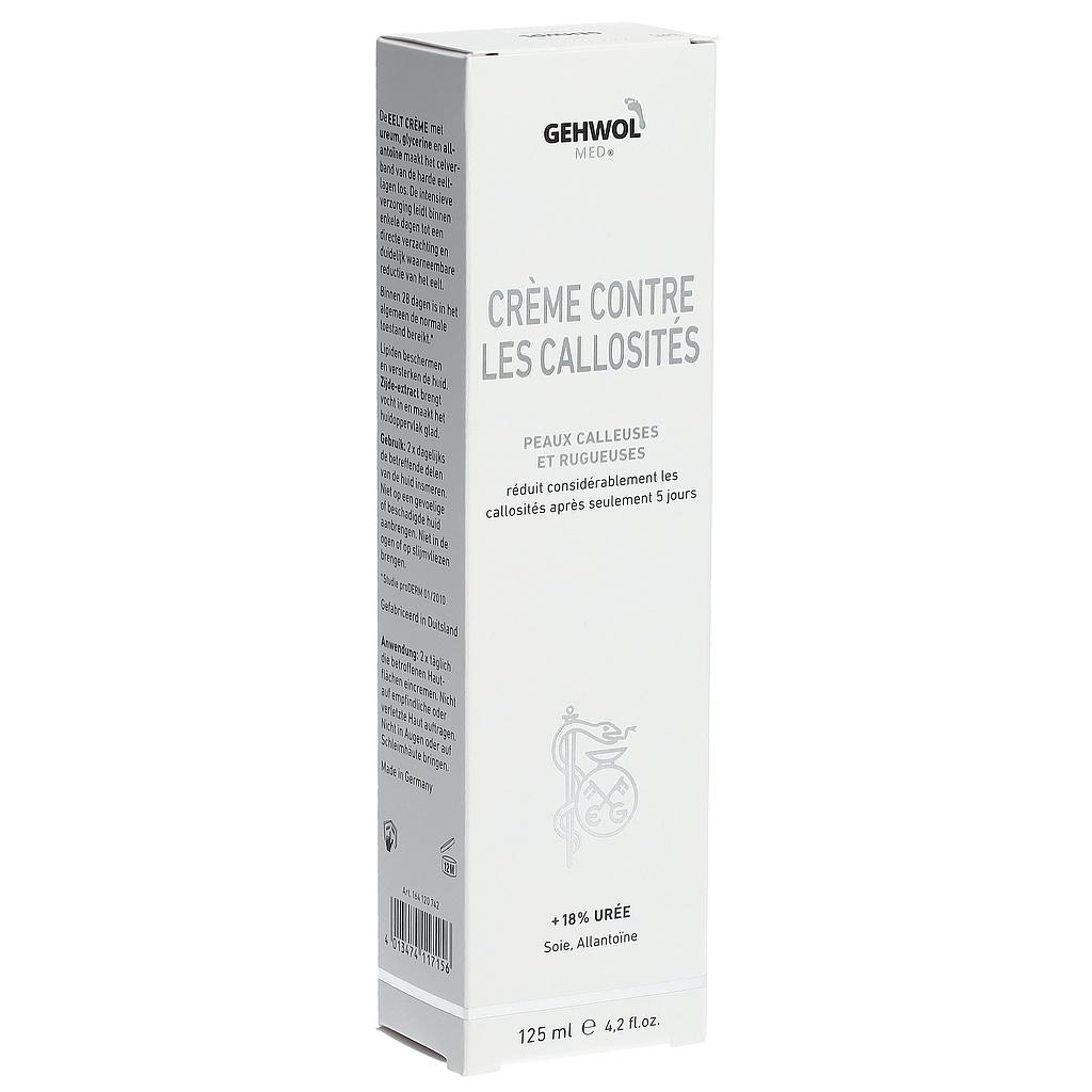 GEHWOL MED® Crème contre les callosités, avec 18% urée, GW MED Hornhaut Creme, mit 18% Urea, 125 ml GB/F/NL/D