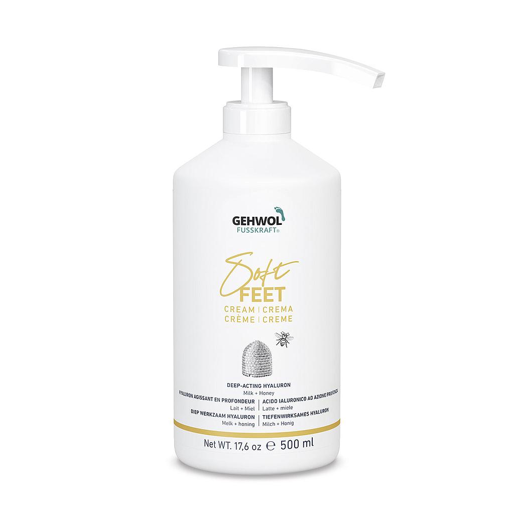 GEHWOL FUSSKRAFT® Soft Feet Crème, 500ml GB/NL/D/F/I