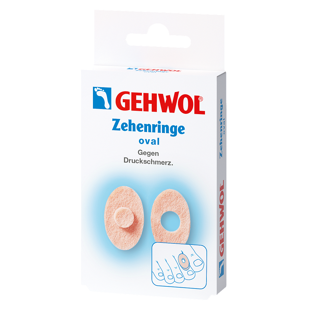 GEHWOL® Zehenringe oval, 9 Stück