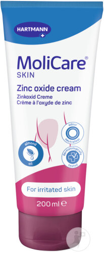 MoliCare® Skin, Zinkoxid Creme, Tube 200 ml