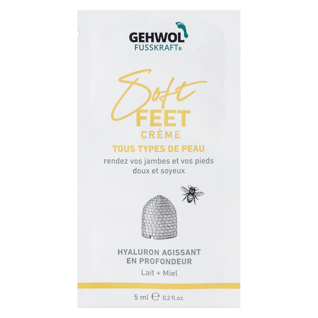 Echantillon GEHWOL FUSSKRAFT® Soft Feet Crème / Soft Feet Creme, 5 ml