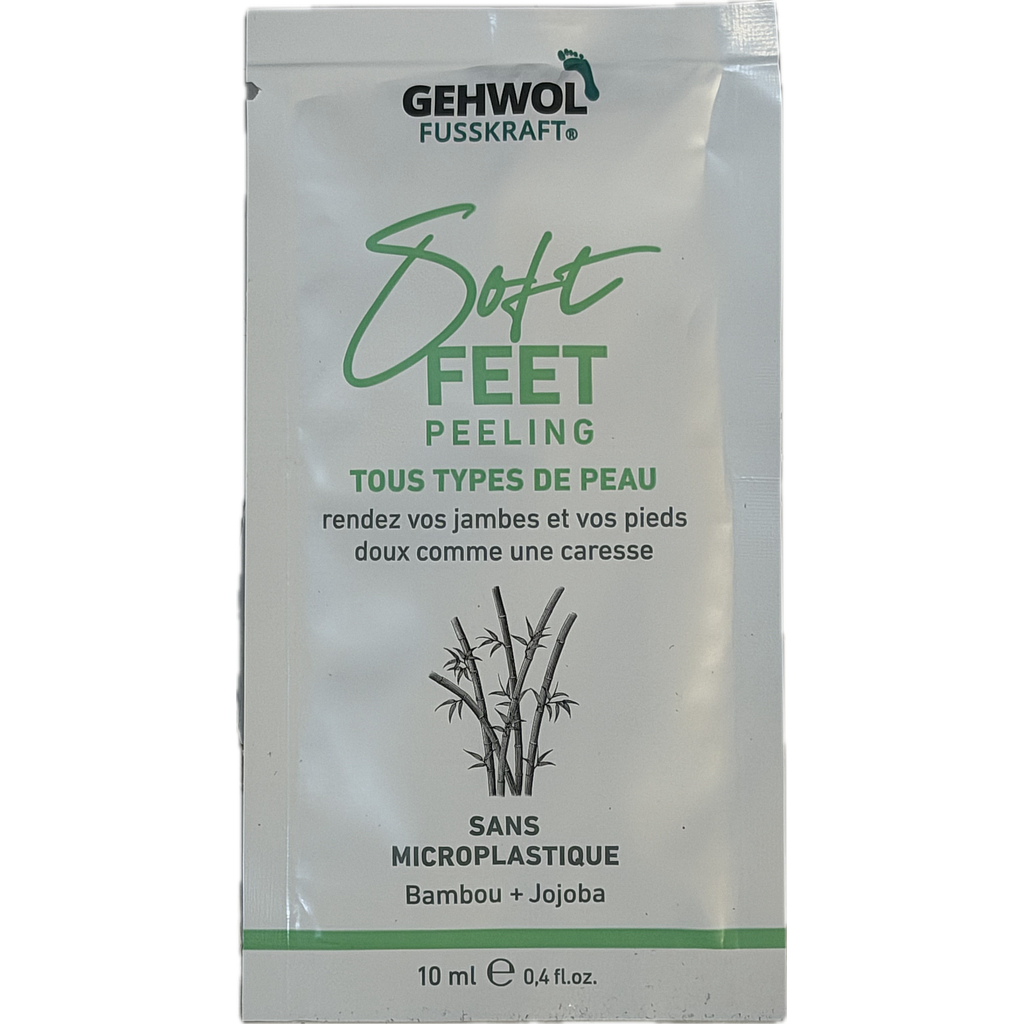 Echantillon GEHWOL FUSSKRAFT® Soft Feet Peeling, 10 ml 