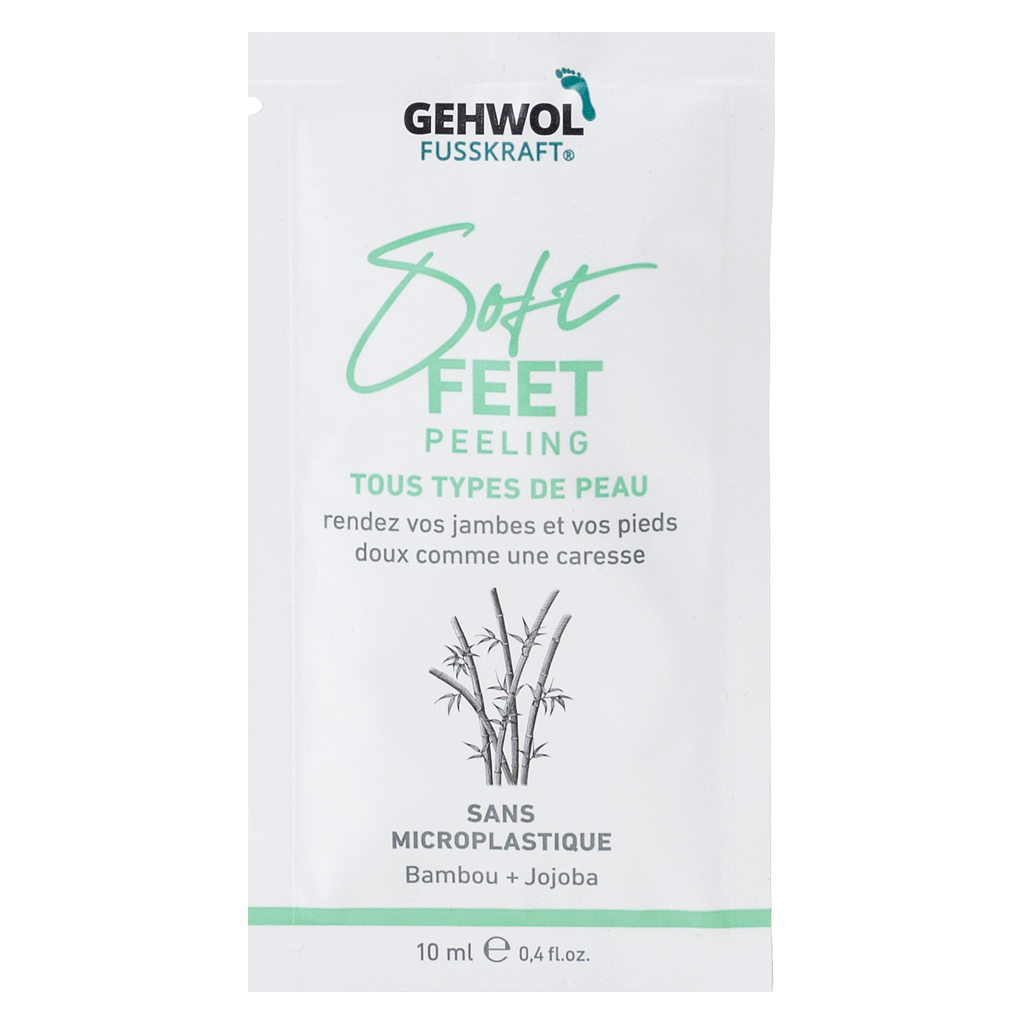 Echantillon GEHWOL FUSSKRAFT® Soft Feet Peeling, 10 ml 
