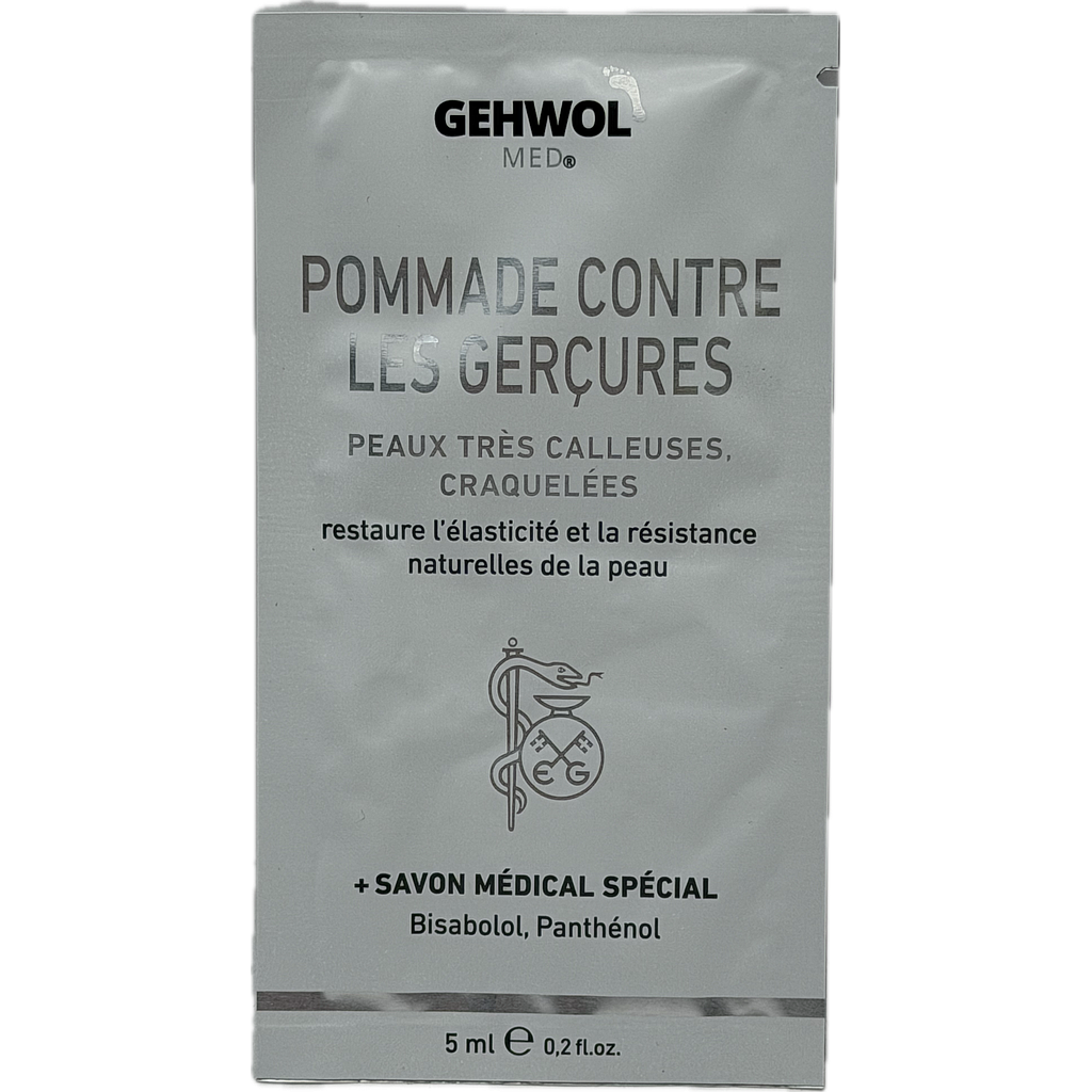 Echantillon GEHWOL MED® Pommade contre les gerçures / Schrunden Salbe, 5 ml 