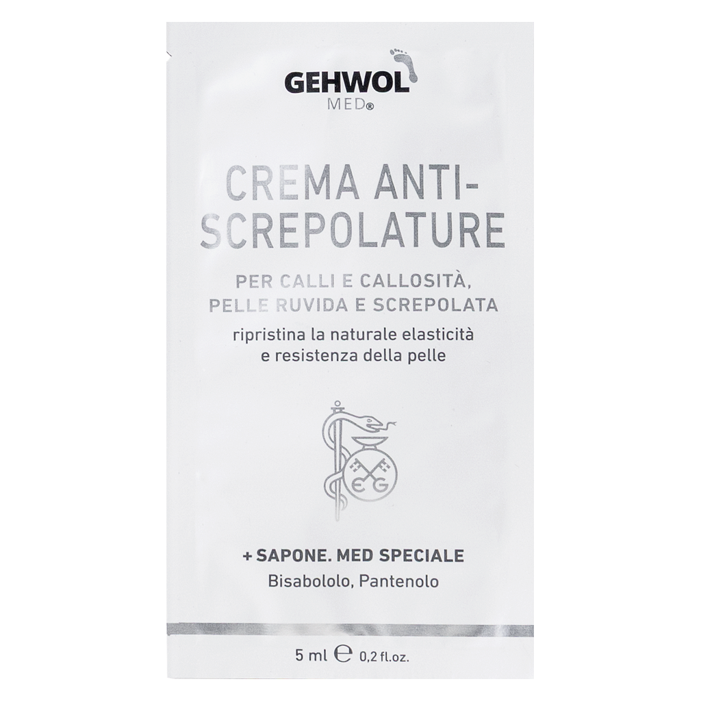 Campione GEHWOL MED® Crema antiscrepolature / Schrunden Salbe, 5 ml 