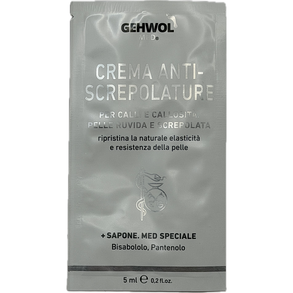 Campione GEHWOL MED® Crema antiscrepolature / Schrunden Salbe, 5 ml 