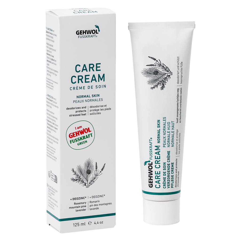 GEHWOL FUSSKRAFT® Crème De Soin / Care Cream (vert), GW FK Pflege Creme (grün), 125 ml F/GB/NL/D