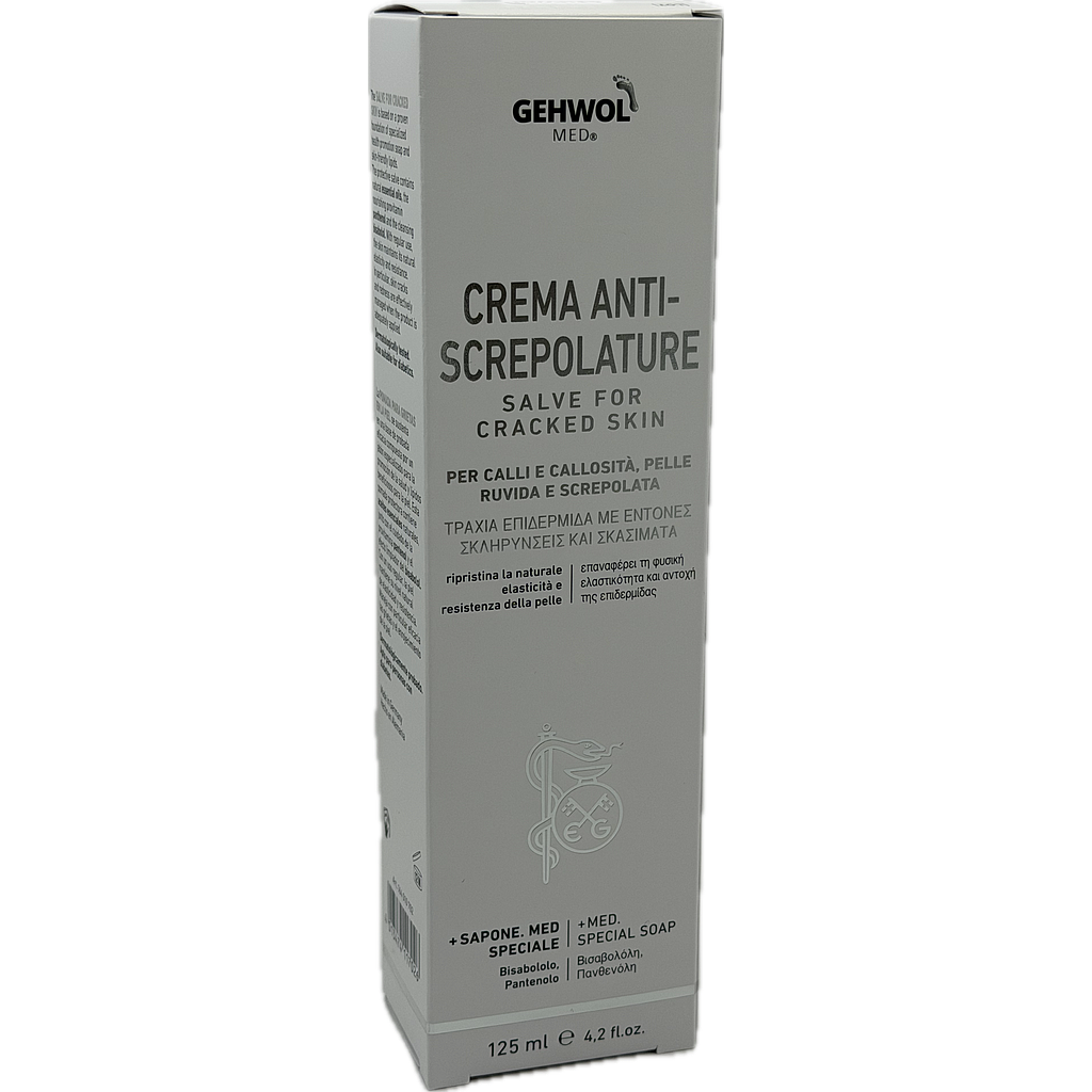 GEHWOL MED® Crema Antiscrepolature, GW MED® Schrunden Salbe, 125 ml I/GR/GB/ES