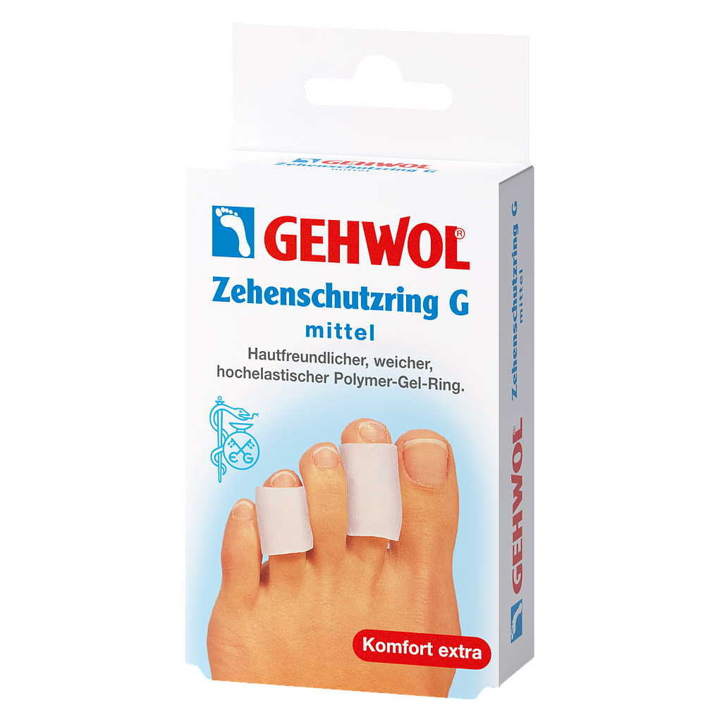 GEHWOL® Zehenschutzringe G, mittel 30 mm, 2 Stück