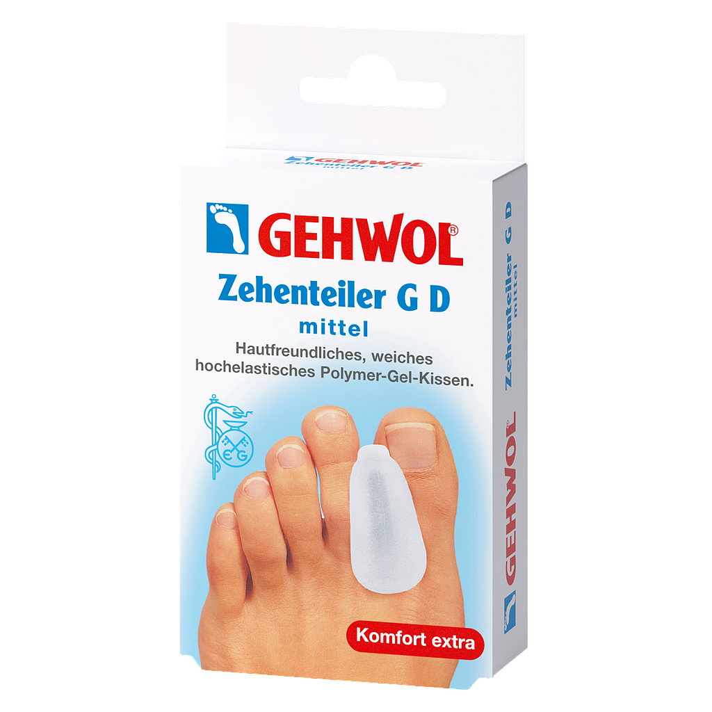 GEHWOL® Zehenteiler G D mittel, 3 Stück