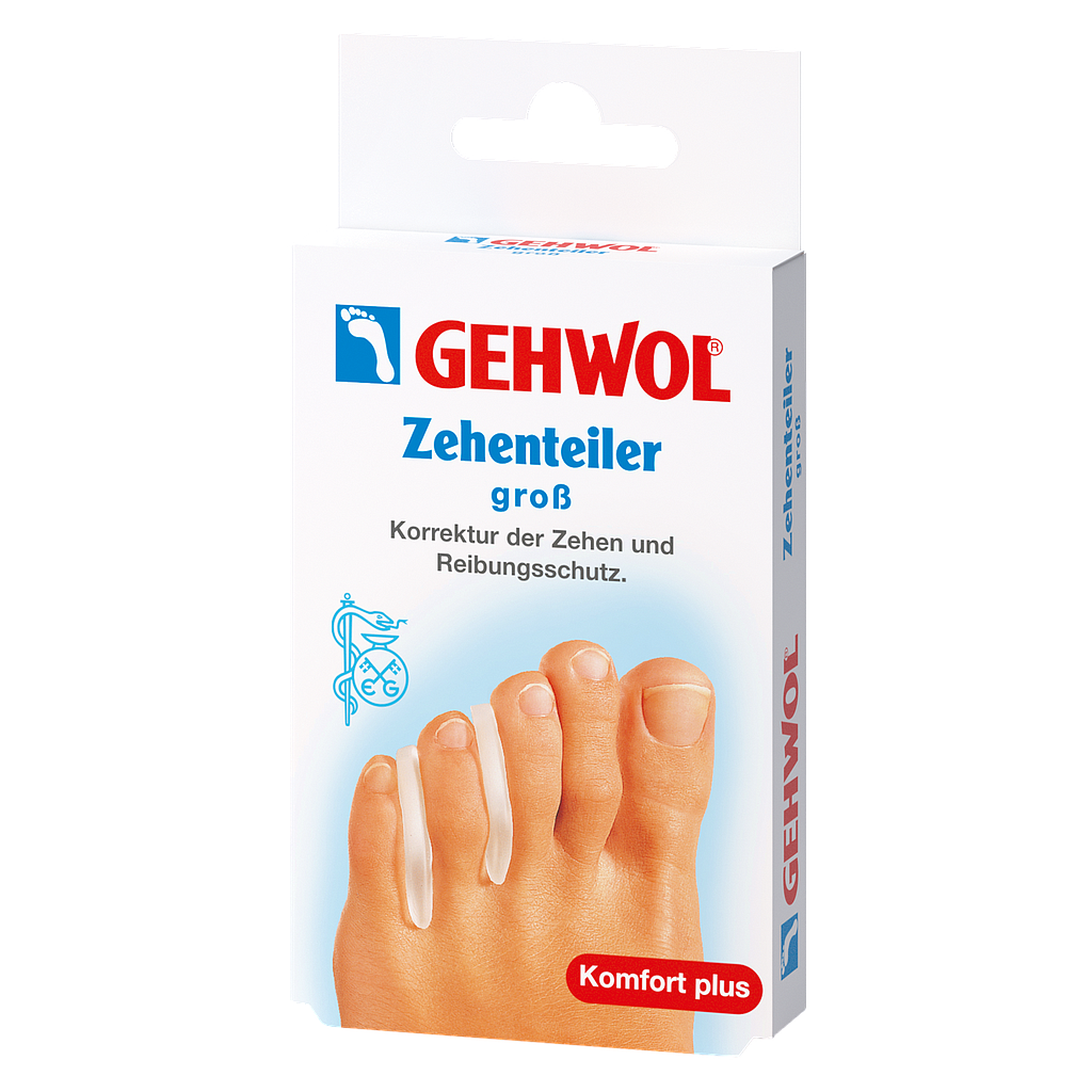 GEHWOL® Zehenteiler Polymer-Gel gross, 3 Stück