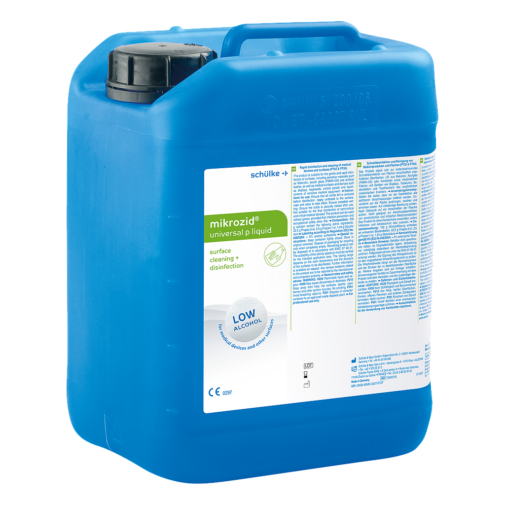 Schülke Mikrozid® universal p liquid, 5 Liter