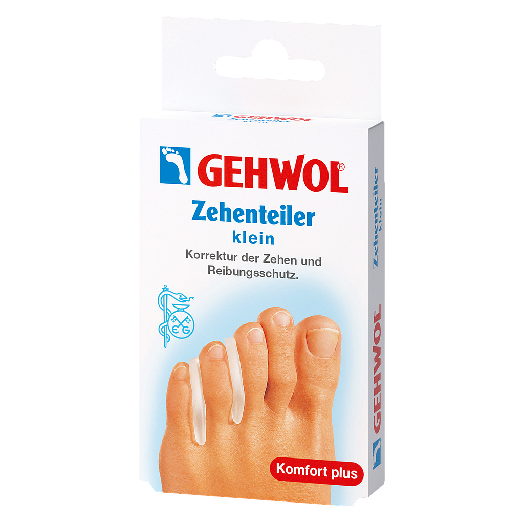 GEHWOL® Zehenteiler Polymer-Gel klein, 3 Stück