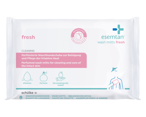 Schülke Esemtan® Waschhandschuhe Fresh, 8 Stück