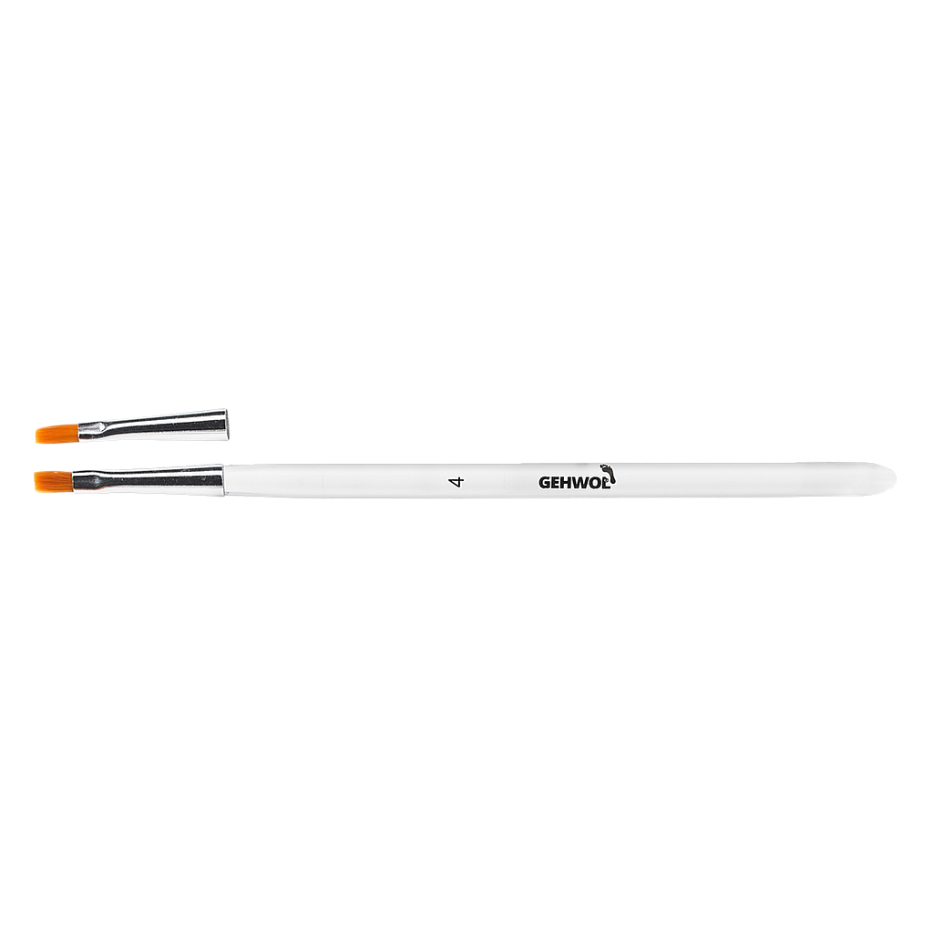 GEHWOL® PROFESSIONAL Gelmodellagepinsel (zu Nail Repair System) mit 10 Austauschköpfen, Grösse 4