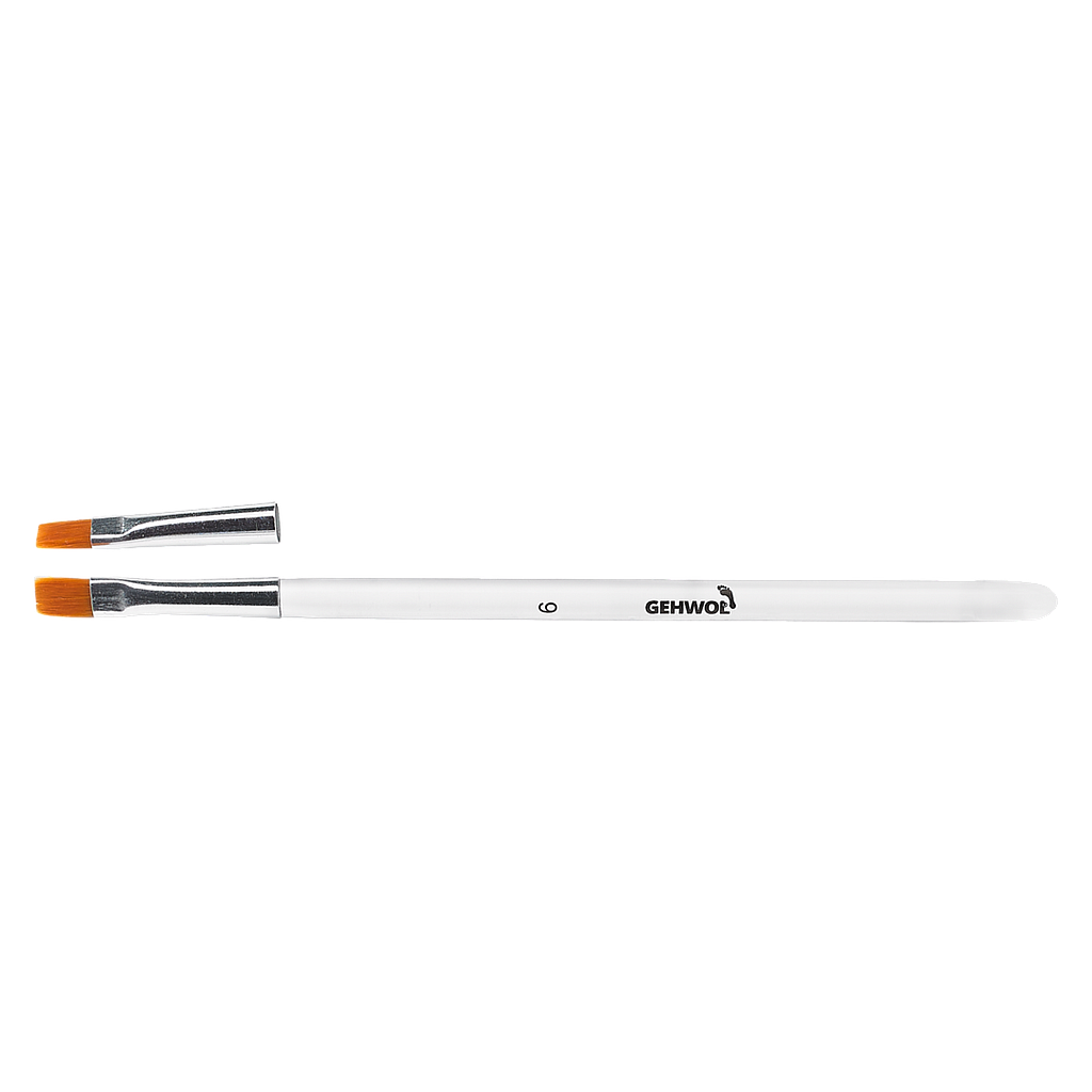 GEHWOL® PROFESSIONAL Gelmodellagepinsel (zu Nail Repair System) mit 10 Austauschköpfen, Grösse 6