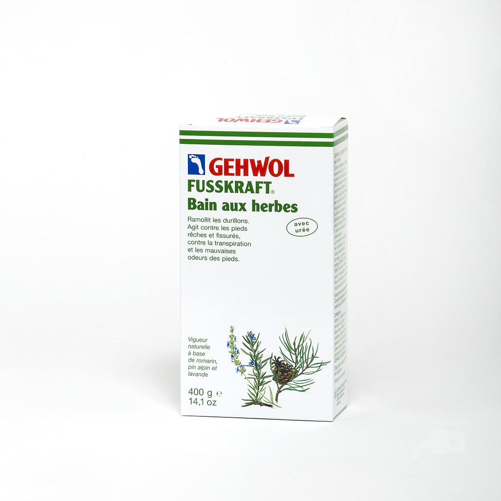 GEHWOL FUSSKRAFT® Bain aux herbes, GW FK Kräuterbad, 400g GB/F