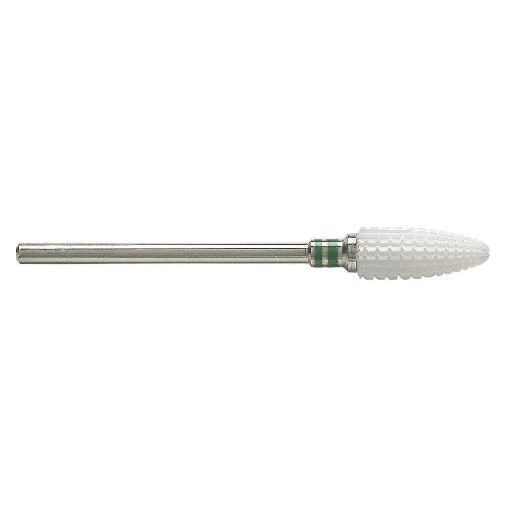 Edenta Keramikfräser K75 Birne 060, einfachverzahnt mit Querhieb, Speed optimum 12kU/Min., Speed max. 20kU/Min., Medizinprodukt