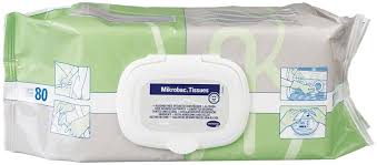 Mikrobac Tissues, Flow-Pack mit 80 Tüchern