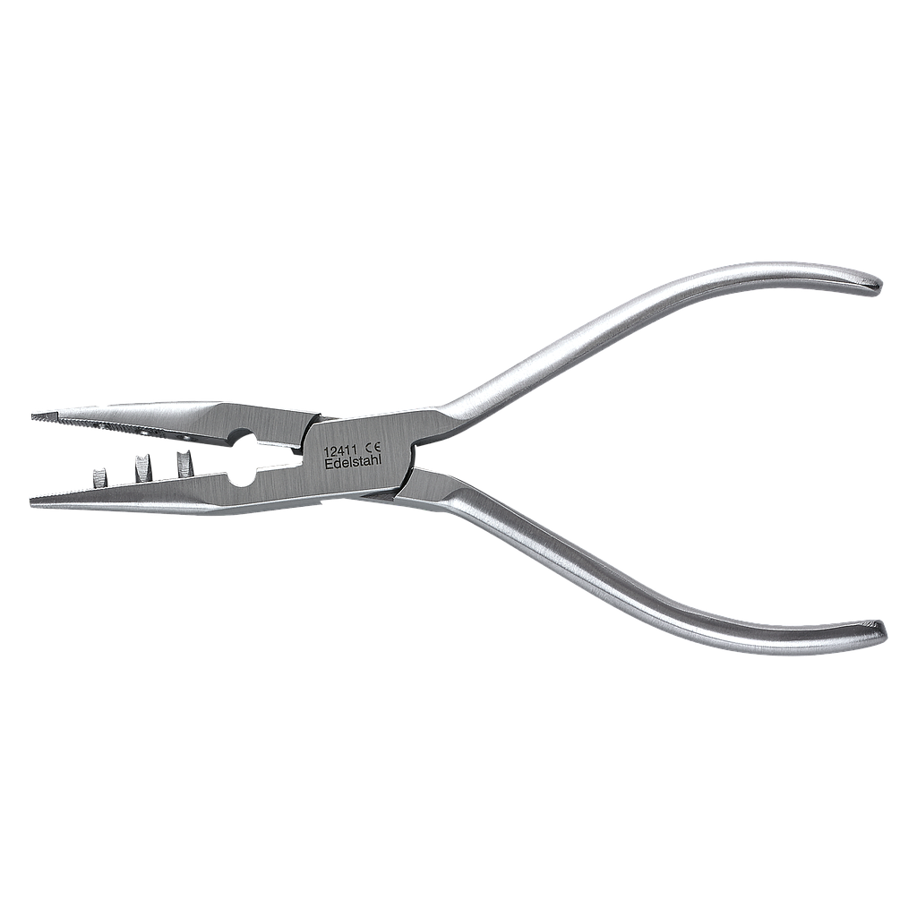 GERLACH TECHNIK Edelstahl Orthonyxie-3-Stufen-Zange inox 14 cm