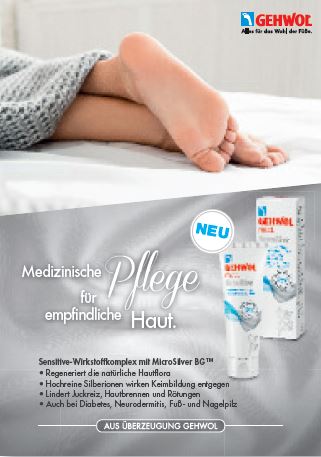 GEHWOL med® Plakat 'Sensitive', Format DIN A2 - 42 x 60 cm