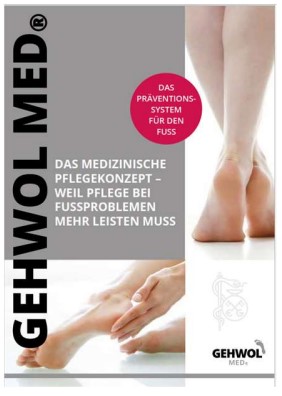 GEHWOL MED® Plakat 'Pflegekonzept', Format DIN A2 - 42 x 60 cm