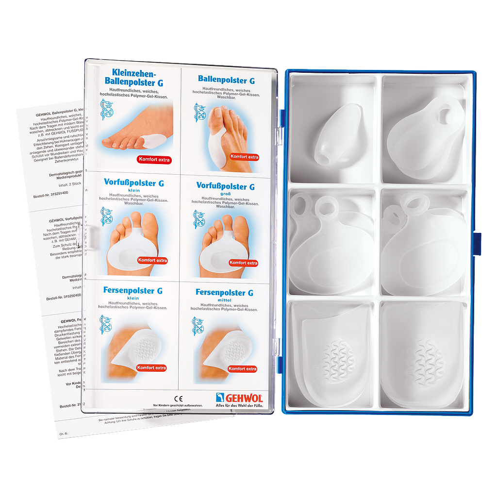 Sortimentsbox Polymer-Gel 6er, textilfrei - jetzt zum halben Preis (solange Vorrat)