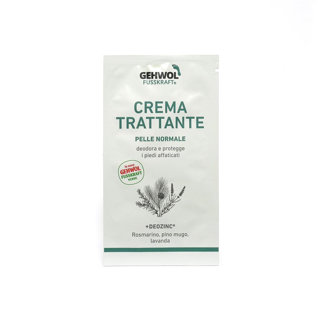 Campione GEHWOL FUSSKRAFT® Crema Trattante / Pflege Creme (grün), 5 ml