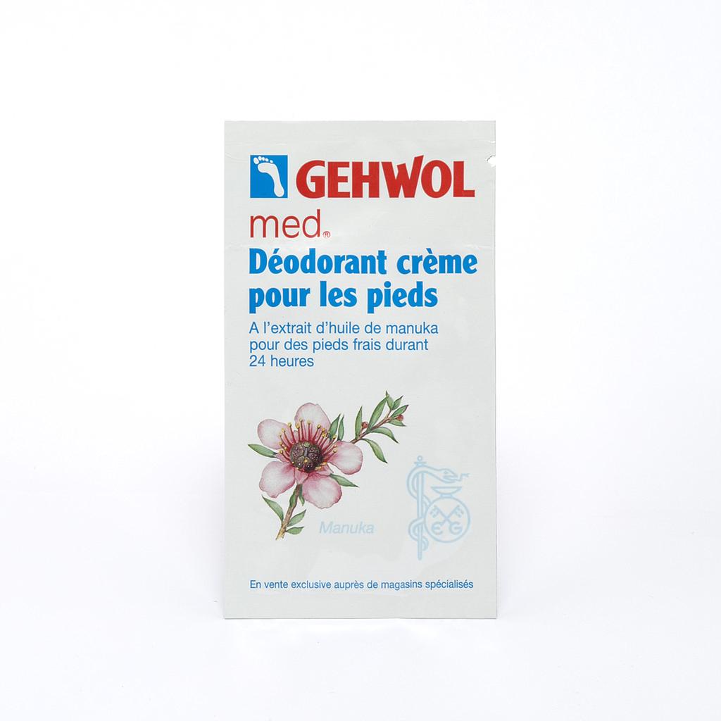Echantillon GEHWOL med® Déodorant crème pour les pieds/Fussdeo-Creme, 5 ml