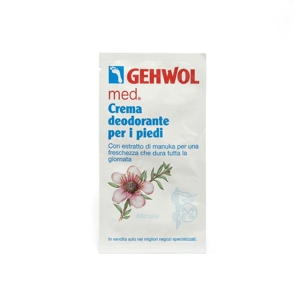 Campione GEHWOL med® Crema deodorante per i piedi/Fussdeo-Creme, 5 ml