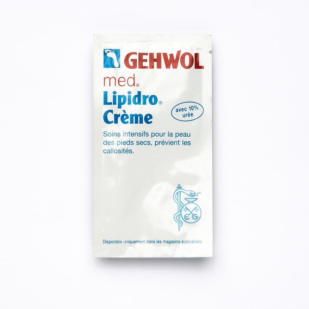 Echantillon GEHWOL med® Lipidro® Crème/Lipidro® Creme, avec 10% urée, 5ml