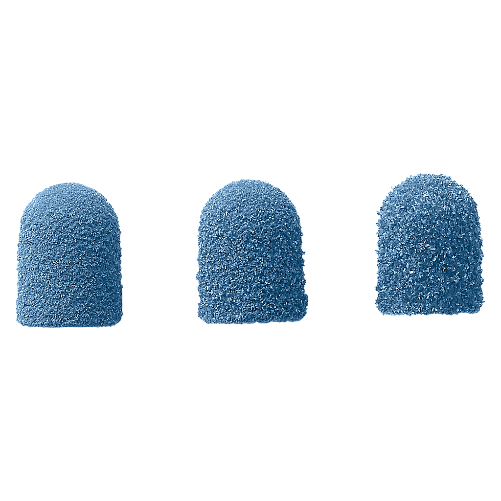 GEHWOL® Tech Schleifkappen Ø 10 mm blau, rund, 10 Stück
