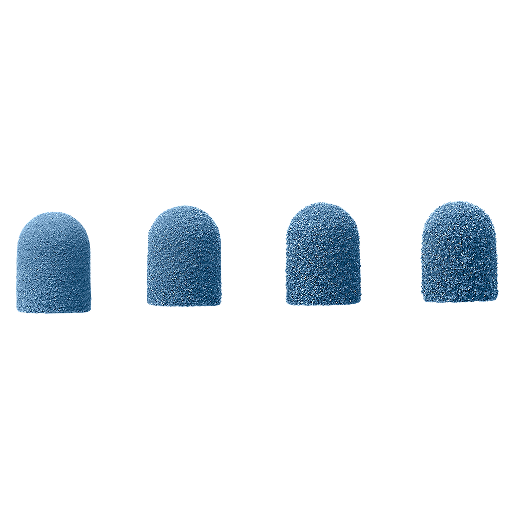 GEHWOL® Tech Schleifkappen Ø 13 mm blau, rund, 10 Stück