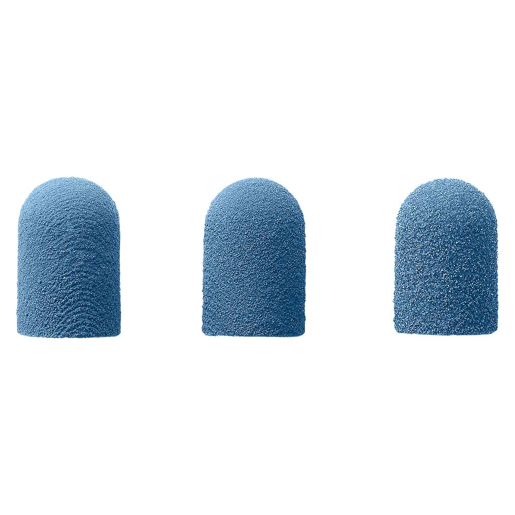GEHWOL® Tech Schleifkappen Ø 16 mm blau, rund, 10 Stück