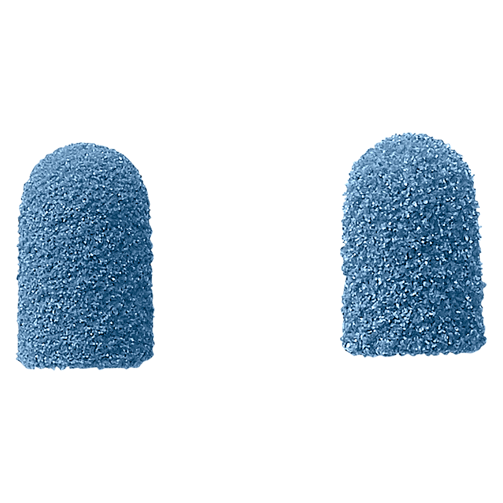 GEHWOL® Tech Schleifkappen Ø 7 mm blau, rund, 10 Stück