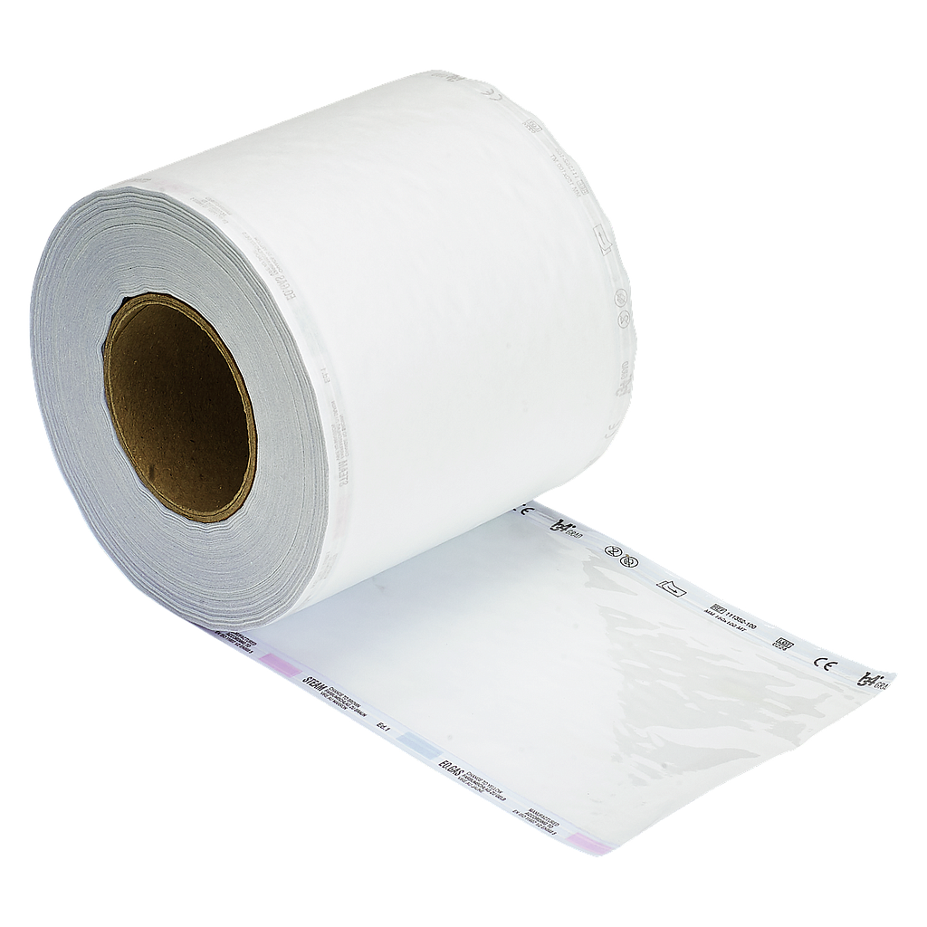Faro Sterilverpackung 134°Grad / Sterilfolie, Rolle mit Papierseite aussen 150 mm x 200 m