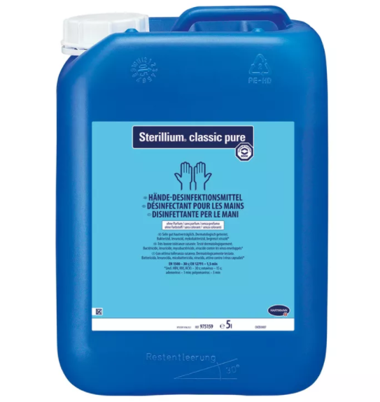 Sterillium® classic pure Händedesinfektion, flüssig, 5 Liter